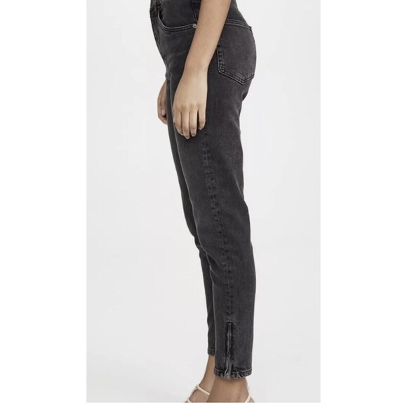 Reformation Jeans Yuma Wash Zipper Ankle Straight Skinny Jeans Size 26 - Picture 2 of 10